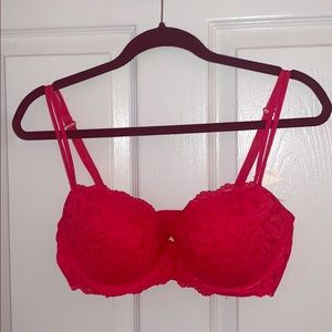Vs pink date lace push up bra